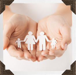 Mains prêtes pour la farine