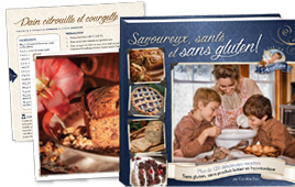 Livre de recettes sans gluten