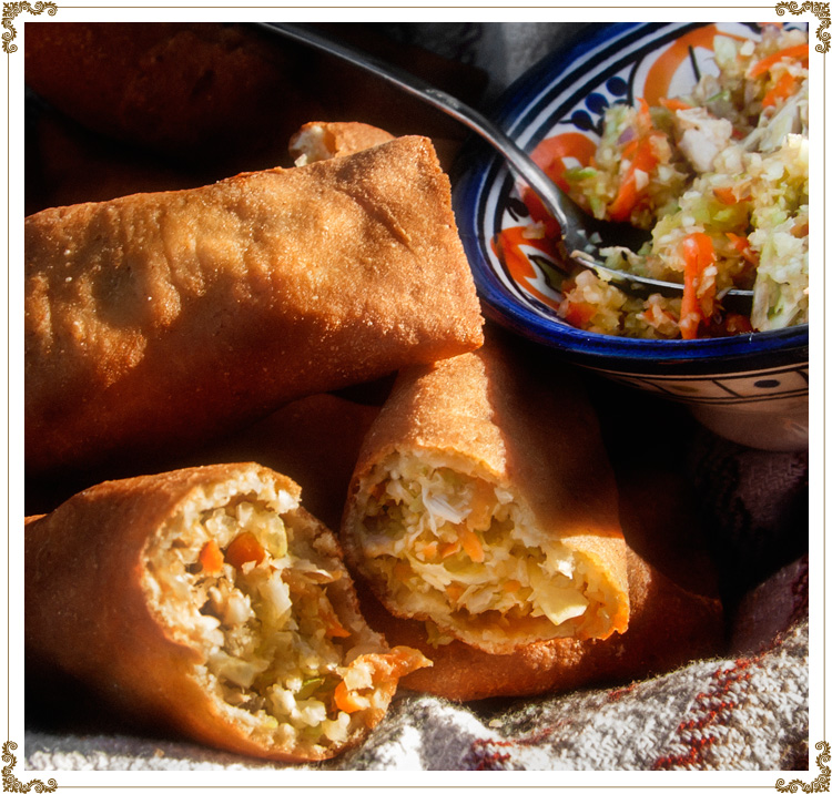 Recette de egg rolls sans gluten