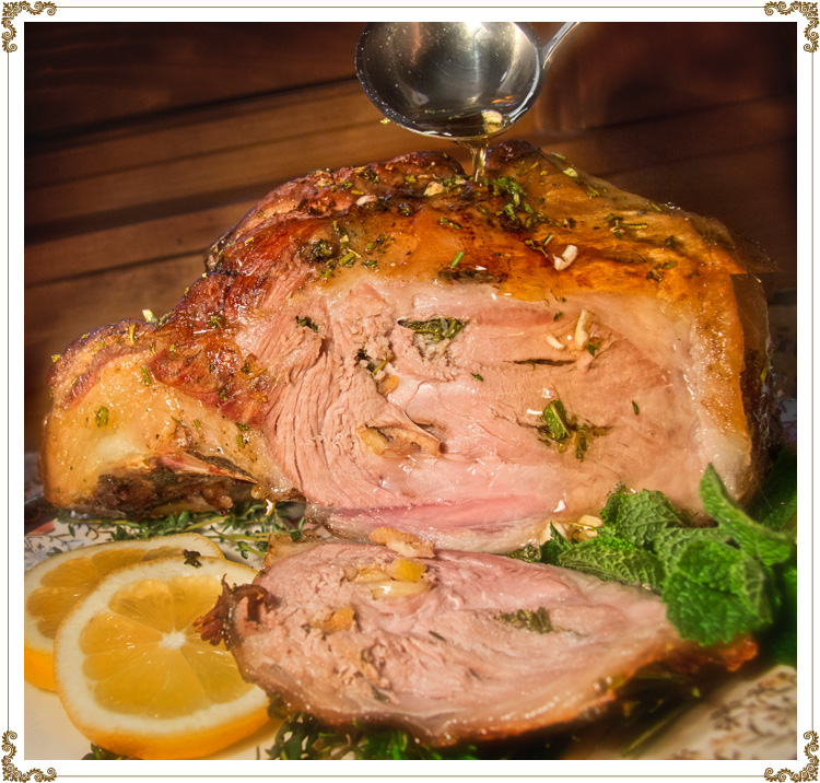 Leg of lamb with fresh herbs
Gluten-free, dairy-free (casein-free) and hypotoxic recipe
