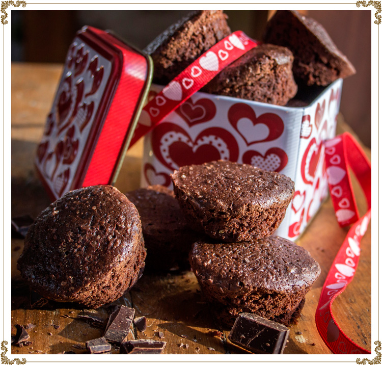 Mini brownies
Gluten-free, dairy-free (casein-free) and hypotoxic recipe
