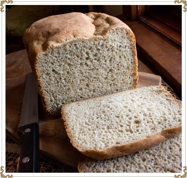Pain sans gluten - méthode à la Machine à pain