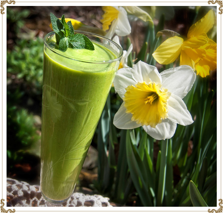 Recette sans gluten d'un smoothie fraicheur super vitaminé