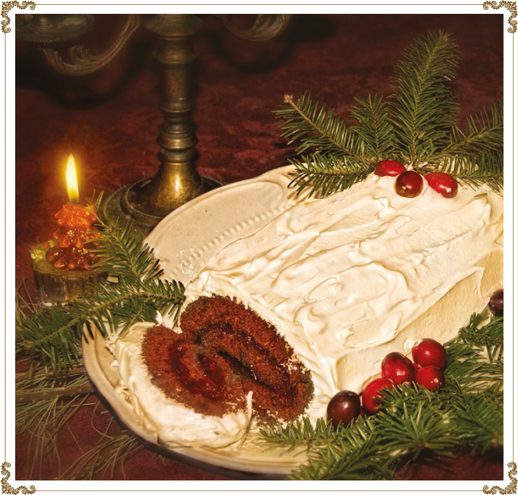 Photo recipe Choco-Raspberry Christmas Log
Gluten-free, dairy-free, hypotoxic

By Cuisine l'Angélique
