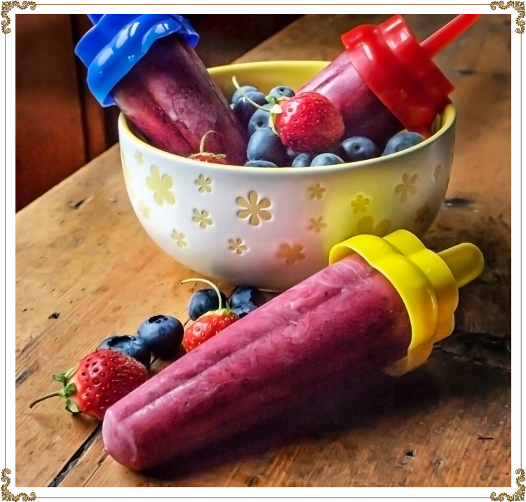 Berry Popsicles
Gluten-free, dairy-free recipe (casein-free), hypotoxic and vegan
By: Cuisine l'Angélique
