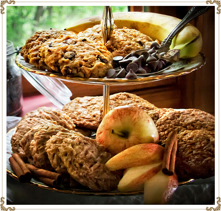 Préparation biscuits choco-banane sans gluten de Cuisine l'Angélique