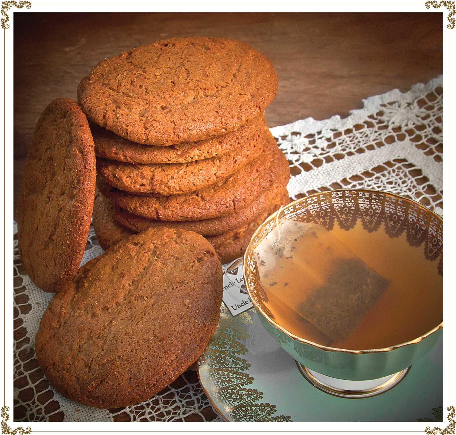Recipe Ginger cookies Gluten-free, Dairy-free, Organic from Cuisine l’Angélique.