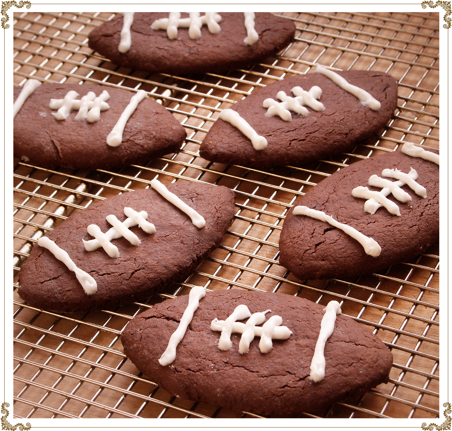 Recipe Super Bowl chocolate cookies Gluten-free, Dairy-free, Organic from Cuisine l’Angélique.