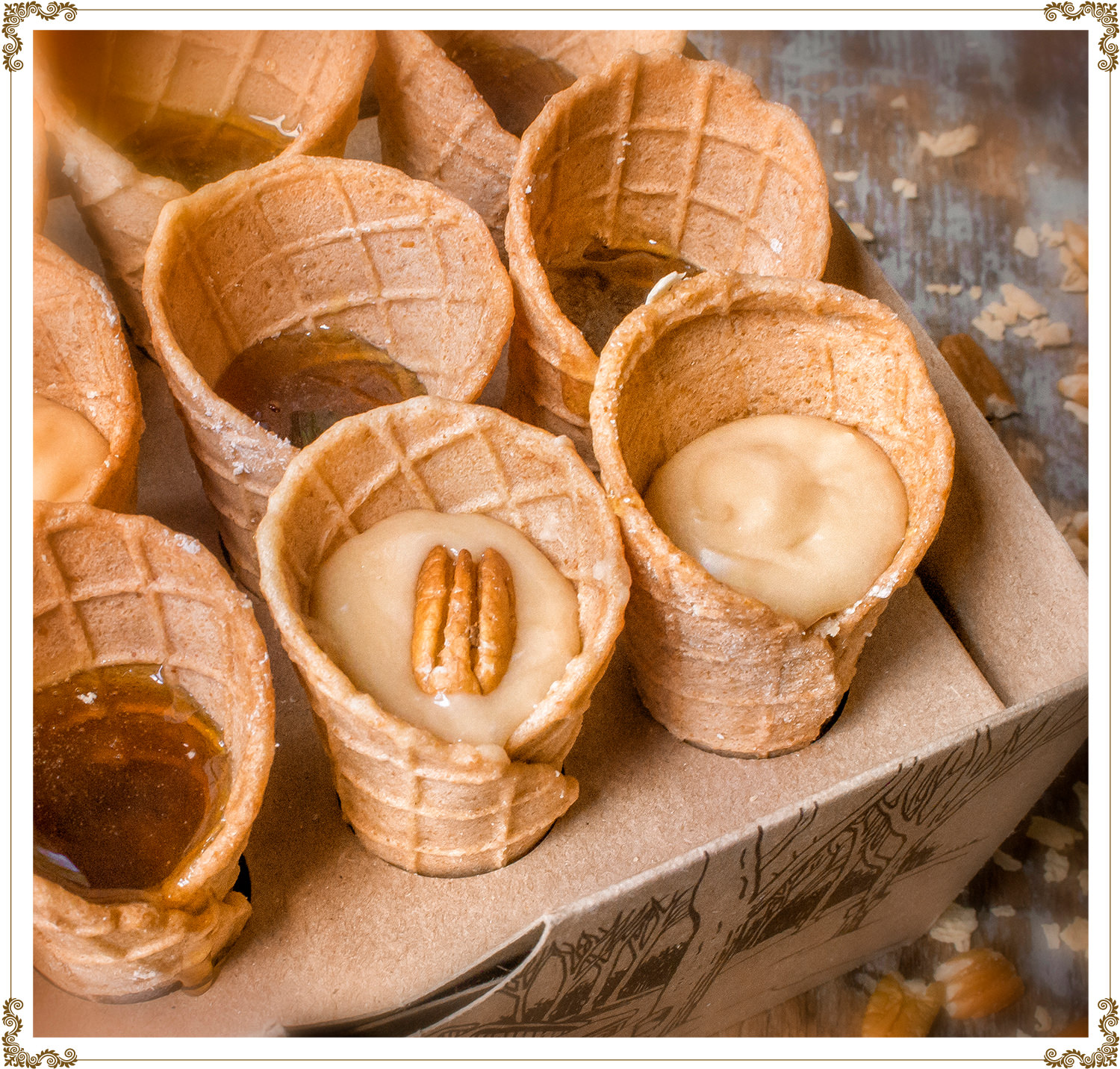 Recipe Maple taffy cones Gluten-free, Dairy-free, Organic from Cuisine l’Angélique.