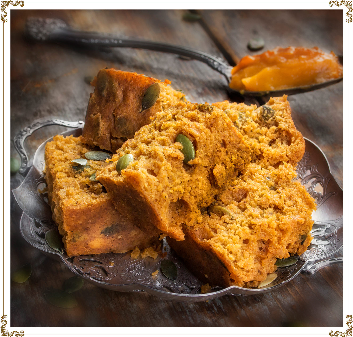 Slow cooker sweet potato gingerbread Recipe Gluten-free, Dairy-free, Organic from Cuisine l’Angélique.