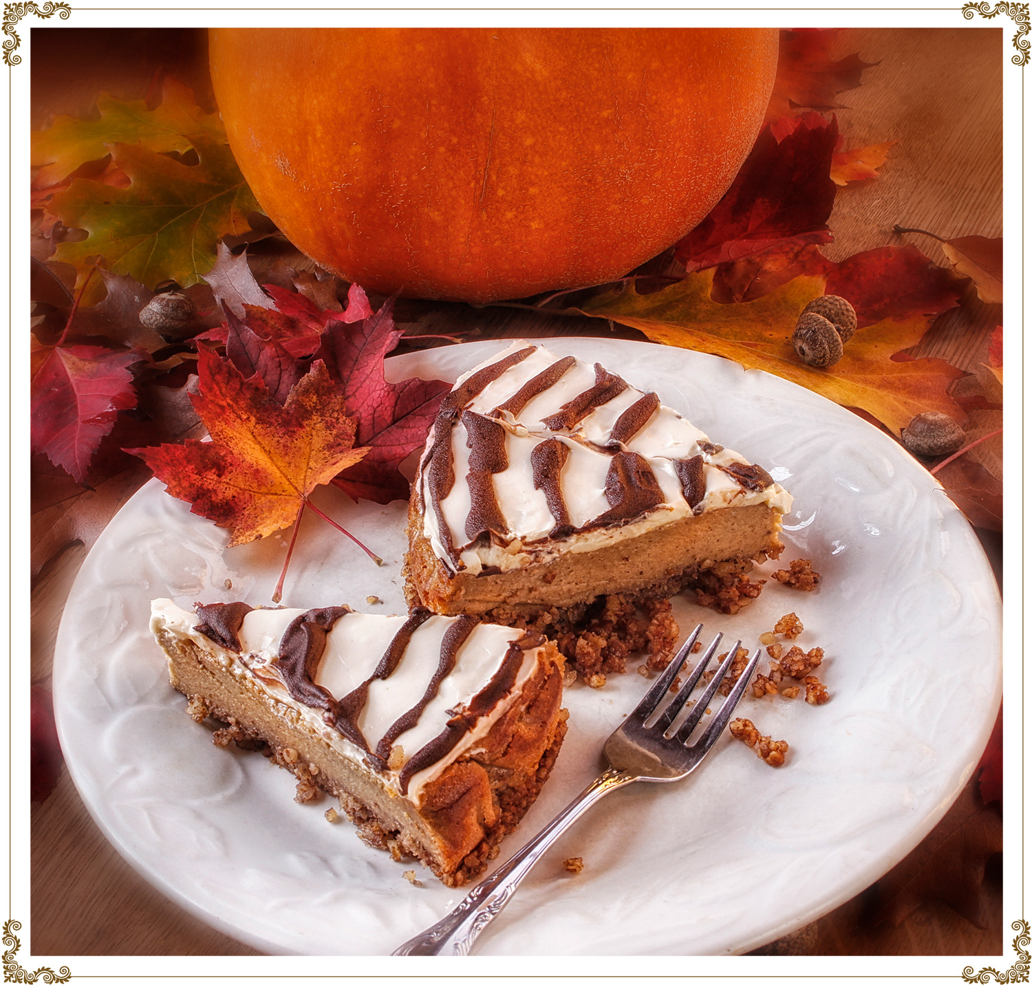 Pumpkin "cheese" style cake
Gluten-free, dairy-free (casein-free), hypotoxic and vegan recipe.
By: Cuisine l'Angélique
