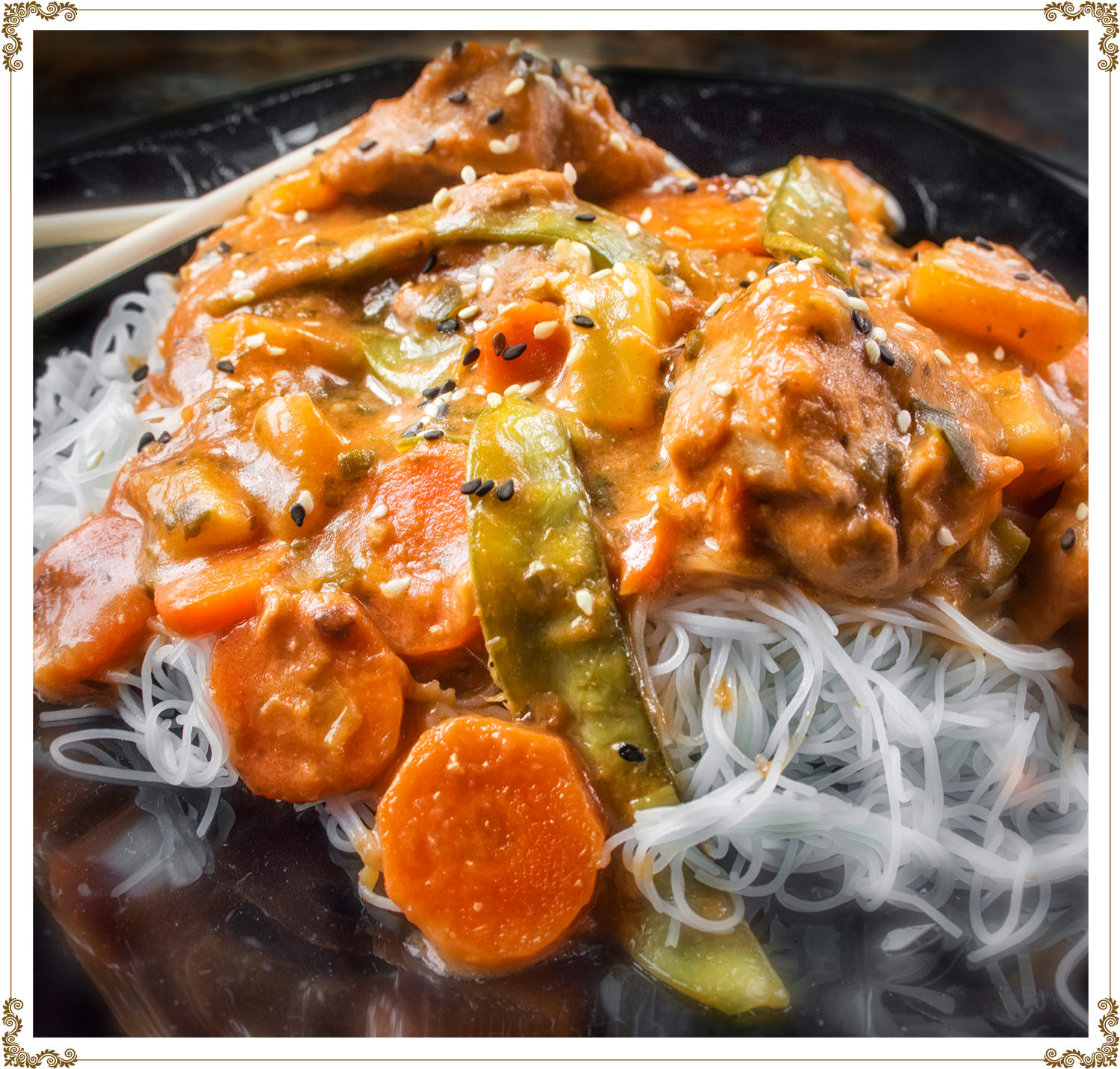 Recette de Médaillons de porc thaï sans gluten et sans produits laitiers de Cuisine l'Angélique.