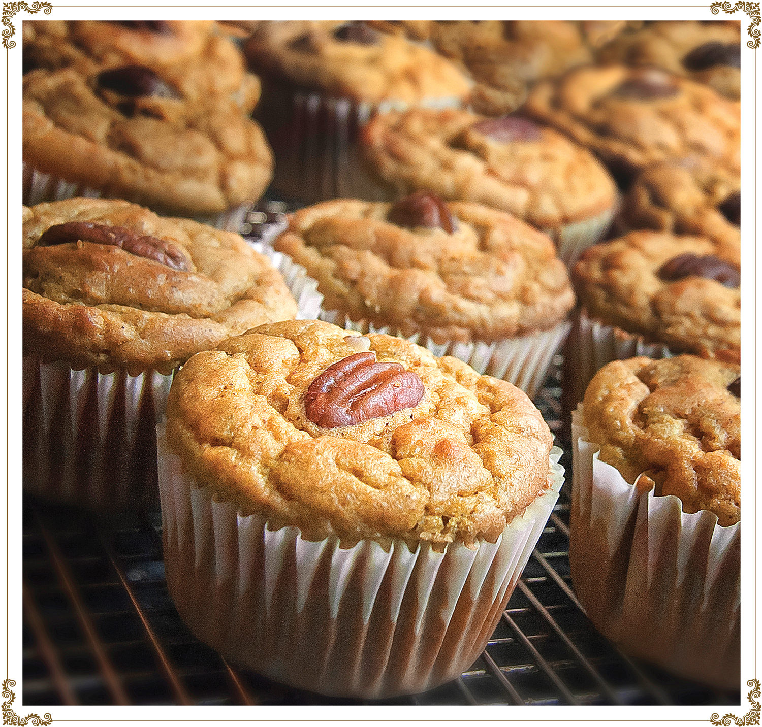 Recette de Muffins aux patates douces sans gluten et sans produits laitiers de Cuisine l'Angélique.