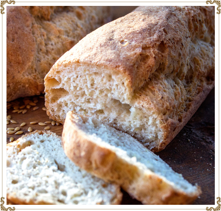 Recette sans gluten de pain baguette à la Merveilleuse