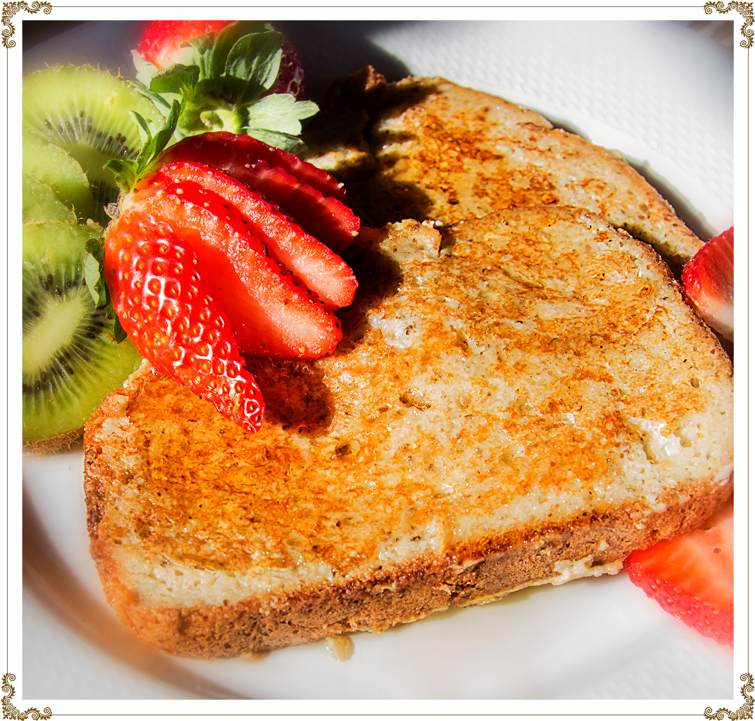 Recipe Maple French toast  Gluten-free, Dairy-free, Organic from Cuisine l’Angélique.