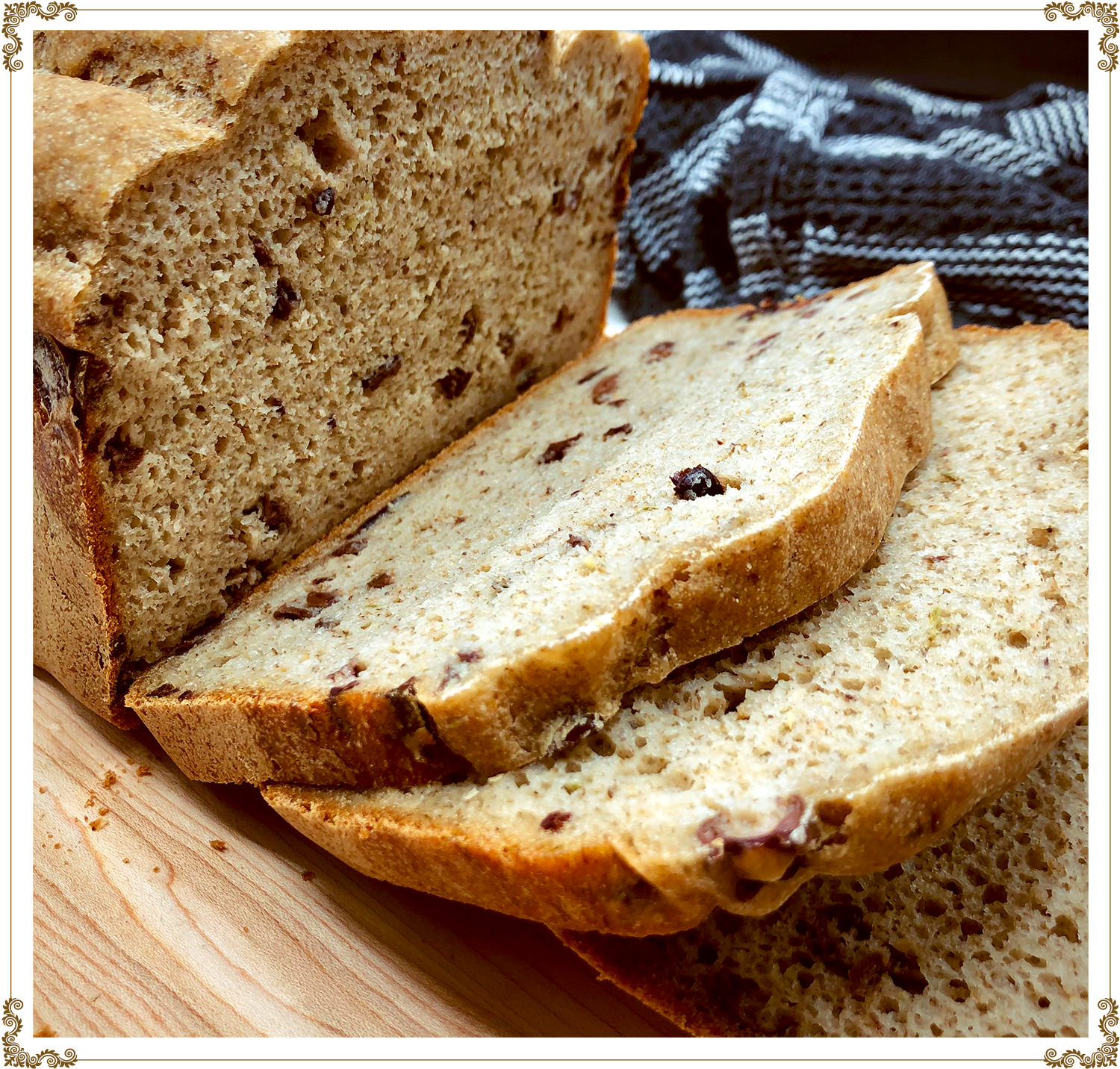 Olive bread
Gluten-free, dairy-free (casein-free) and hypotoxic  
WITH ALL-PURPOSE FLOUR "La Merveilleuse"
COOKING METHOD: BREAD MACHINE
