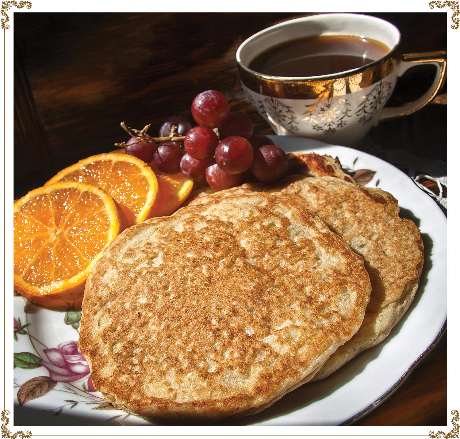 Recipe Quinoa-flake pancakes Gluten-free, Dairy-free, Organic from Cuisine l’Angélique.
