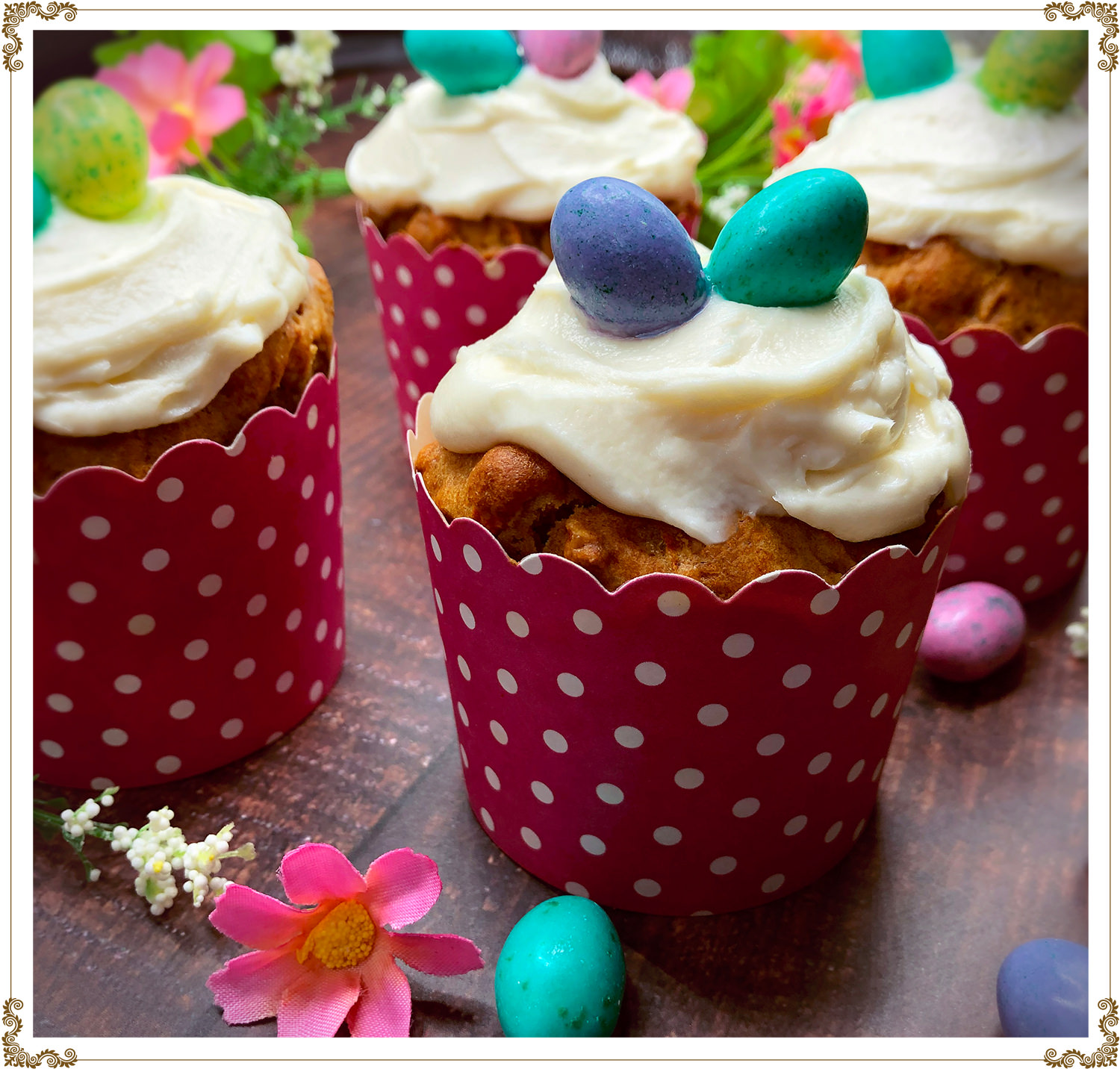 Recipe Carrot cake muffins Gluten-free, Dairy-free, Organic from Cuisine l’Angélique.