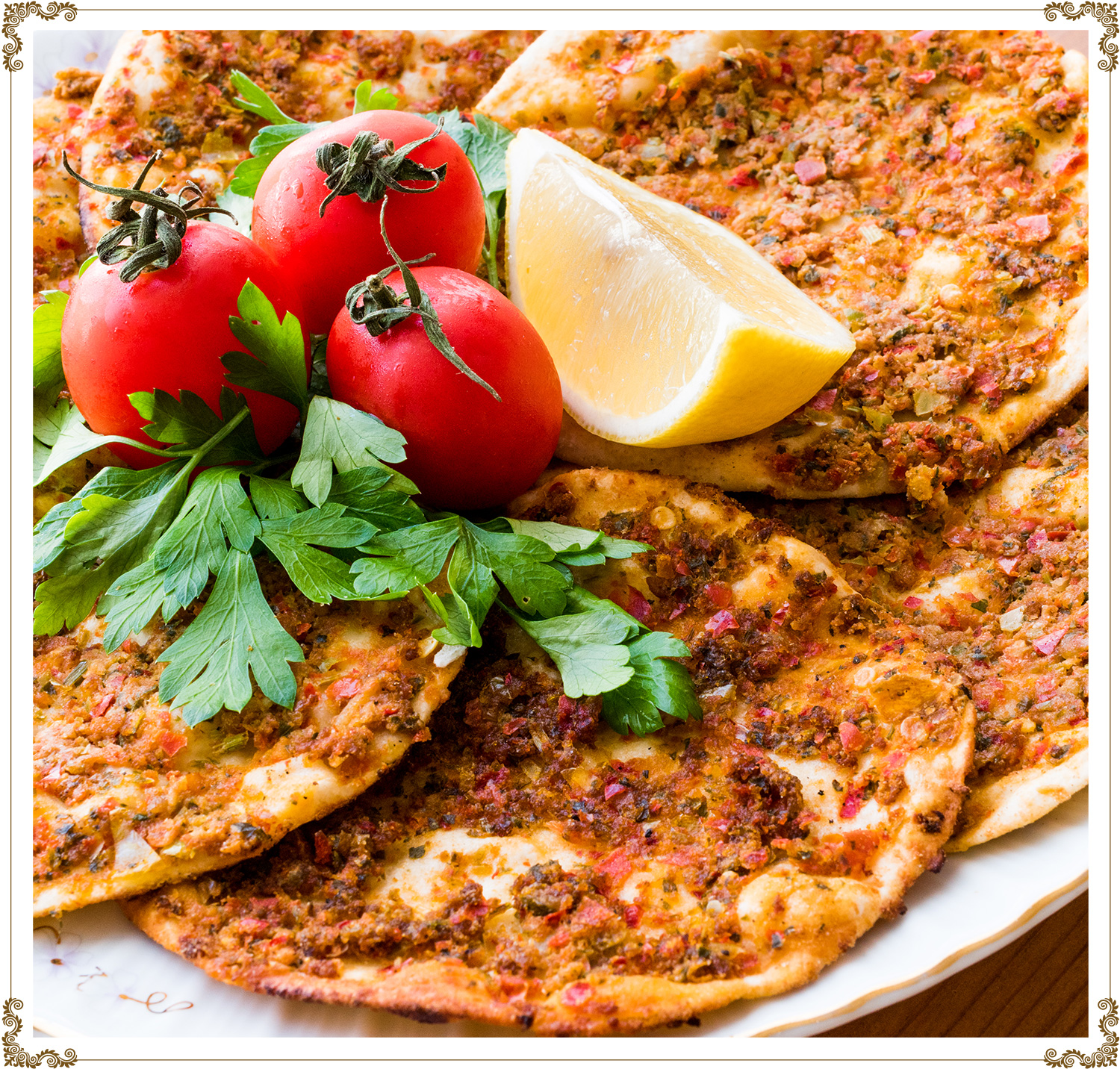 Recette de Pizza «Angélique» d'inspiration Arménienne sans gluten et sans produits laitiers de Cuisine l'Angélique.