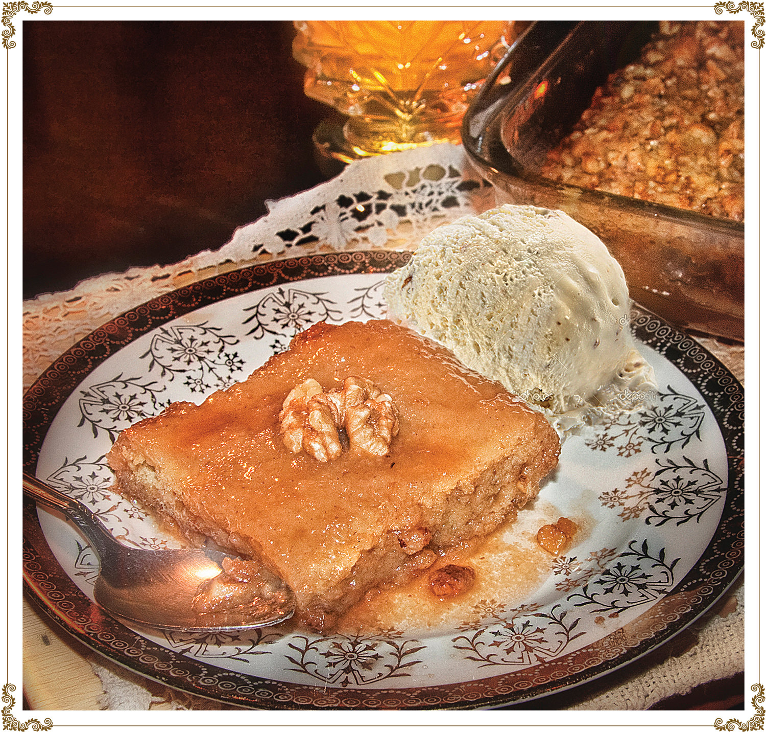Recipe Poor Man's Pudding with maple syrup Gluten-free, Dairy-free, Organic from Cuisine l’Angélique.
