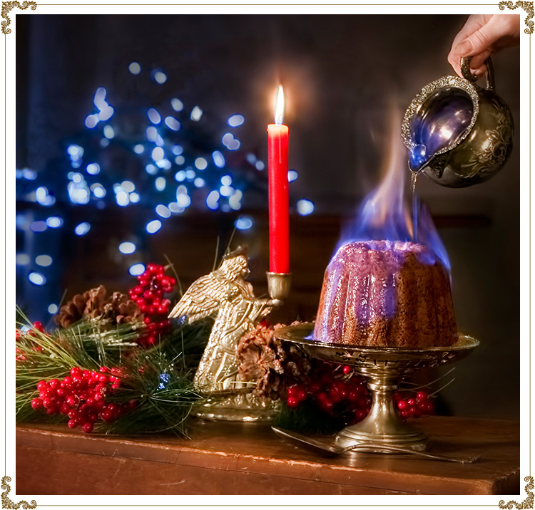 Recette de pudding de Noël de maman Marcelle sans gluten de Cuisine l'Angélique.