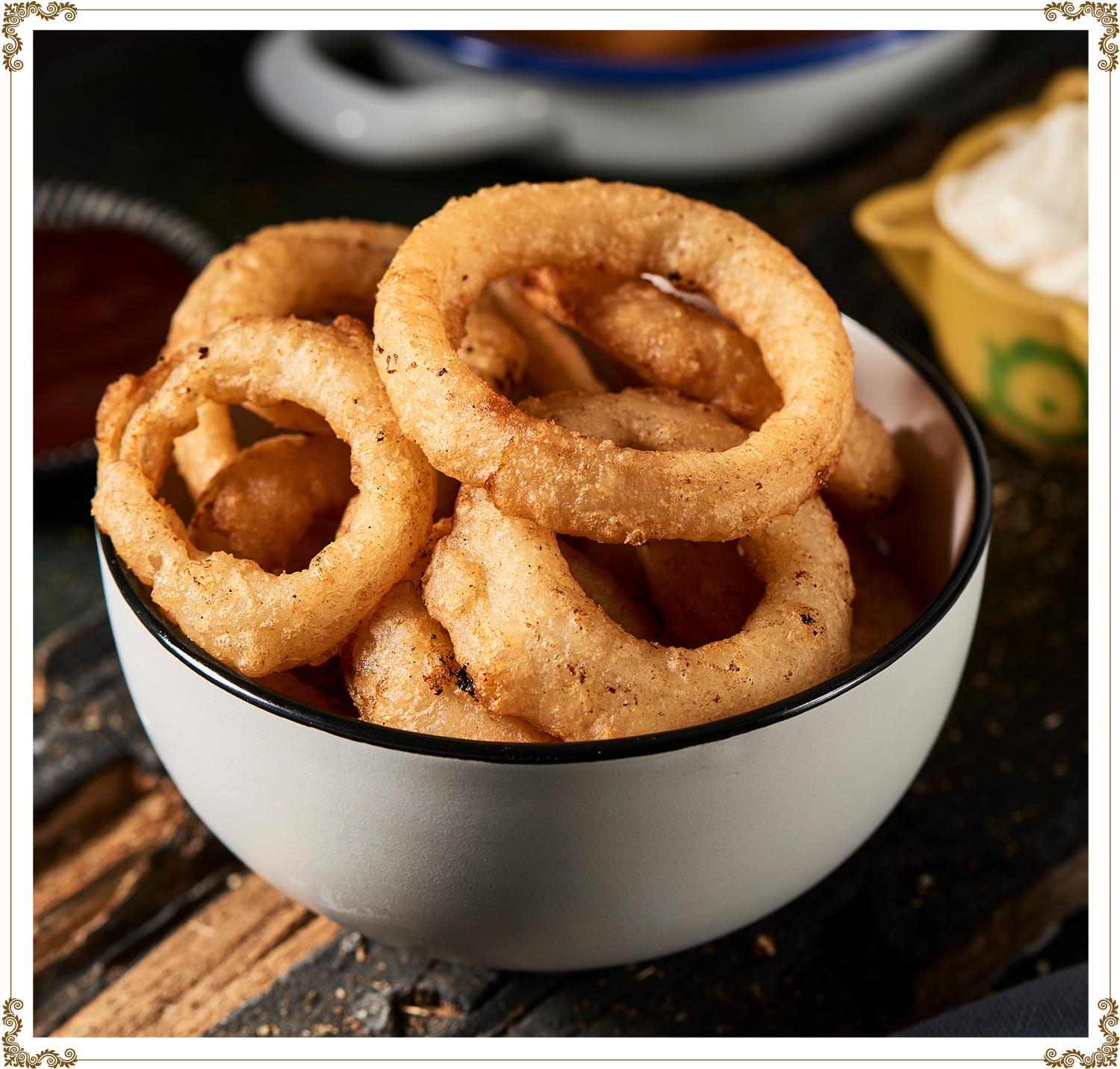 Recipe Gluten-free fryed onion rings, Dairy-free, Organic from Cuisine l’Angélique.
