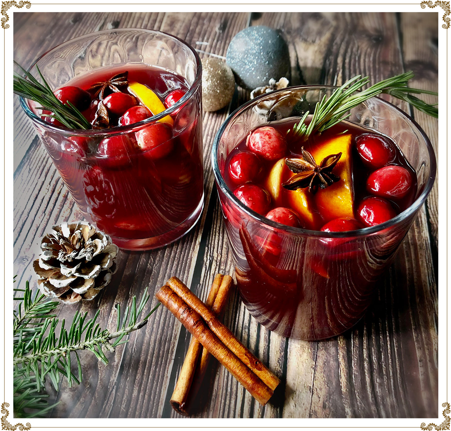 Recipe Christmas Sangria Gluten-free, Dairy-free, Organic from Cuisine l’Angélique.