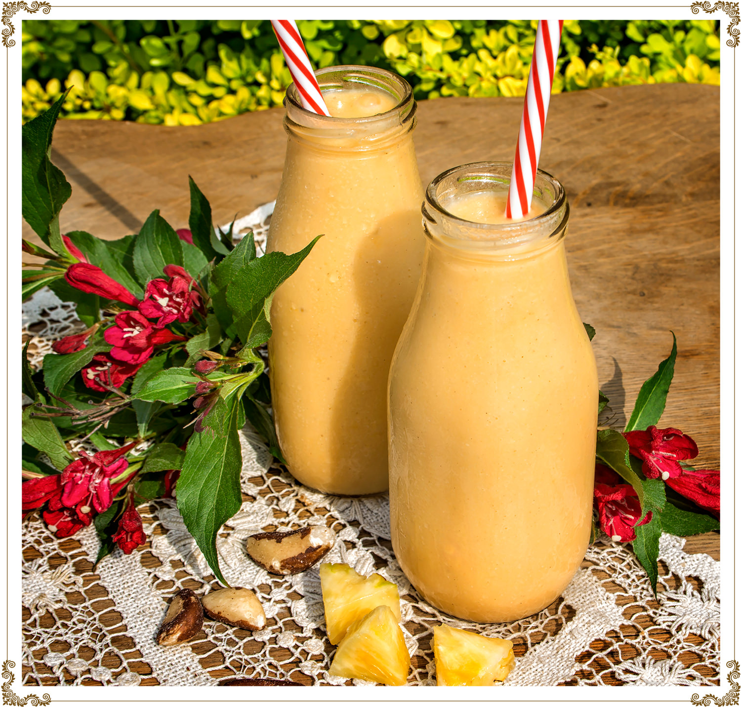 Recipe Sunshine Smoothie  Gluten-free, Dairy-free, Organic from Cuisine l’Angélique.