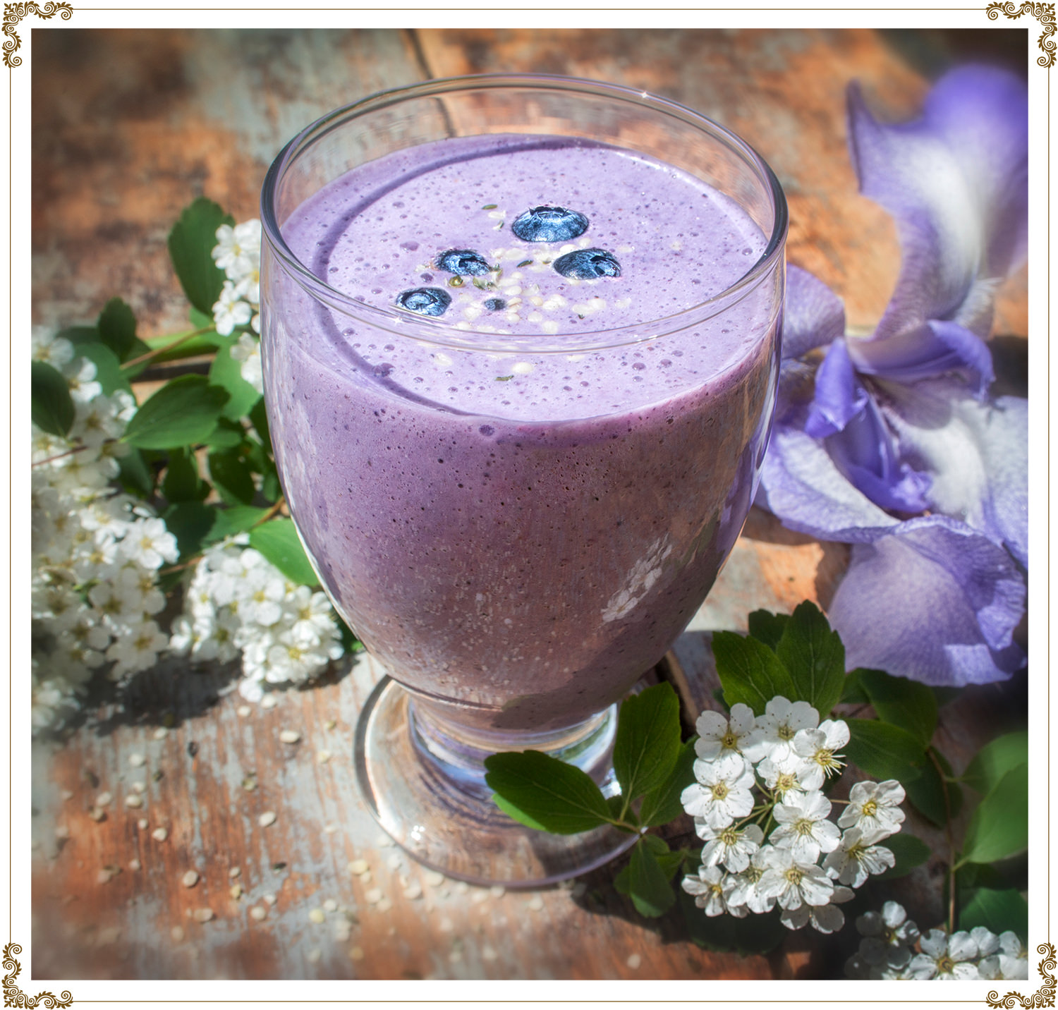 Recipe Berry smoothie Gluten-free, Dairy-free, Organic from Cuisine l’Angélique.