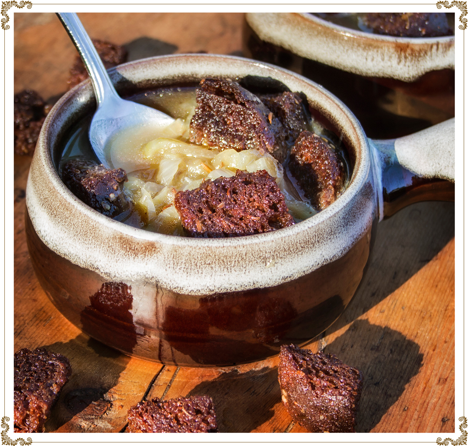 Onion Soup Recipe Gluten-free, dairy-free (casein-free), hypotoxic and vegan