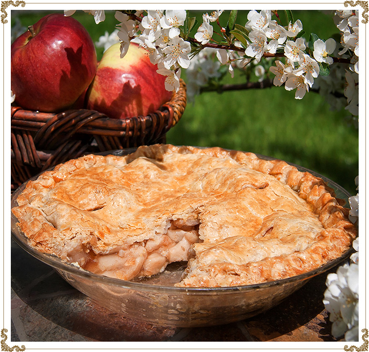 Recette de Tarte aux pommes sans gluten et sans produits laitiers de Cuisine l'Angélique.