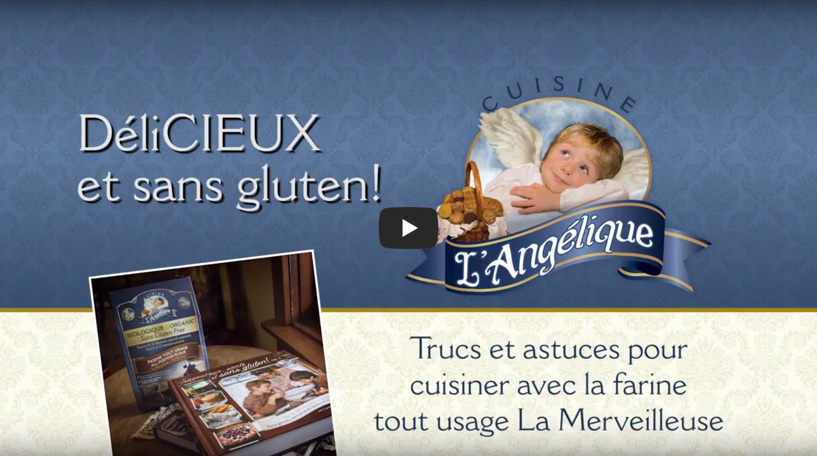 Cuisiner avec la farine sans gluten La Merveilleuse
