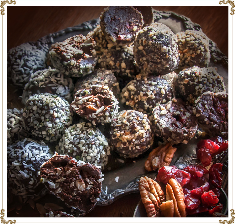 Photo Choco-Love Bites
Gluten-free, dairy-free (casein-free) and hypotoxic 
By: Cuisine l'Angélique
