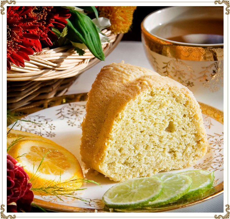 Packaging of the gluten-free golden cake from Cuisine l'Angélique