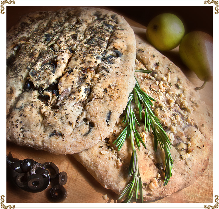 Photo recipe Fougasse
Gluten-free, dairy-free (casein-free) and hypotoxic 
By: Cuisine l'Angélique
