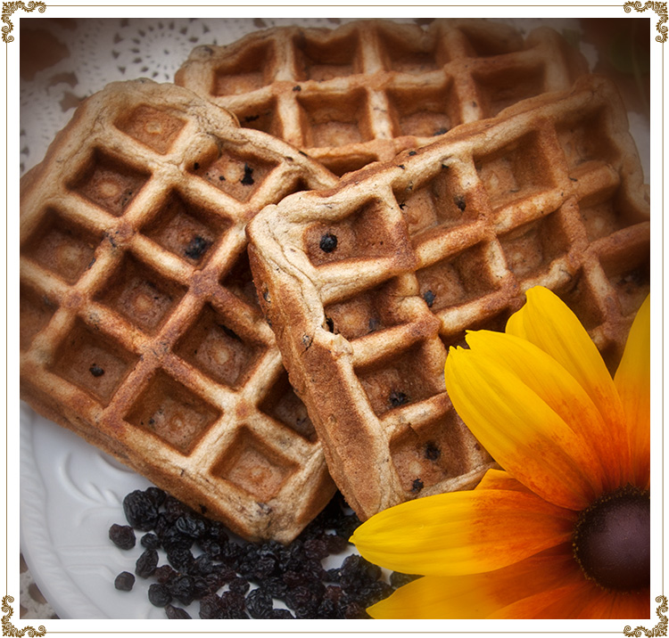 Recipe photo Pumpkin Waffles
Gluten-free, dairy-free (casein-free) and hypotoxic 
By: Cuisine l'Angélique
