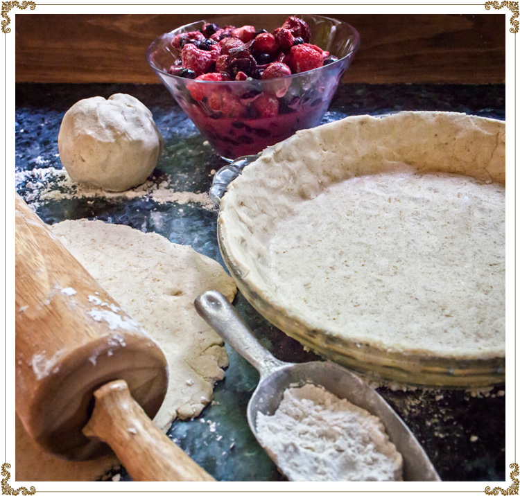 Gluten-free Coconut Oil Pie Crust by Cuisine l'Angélique