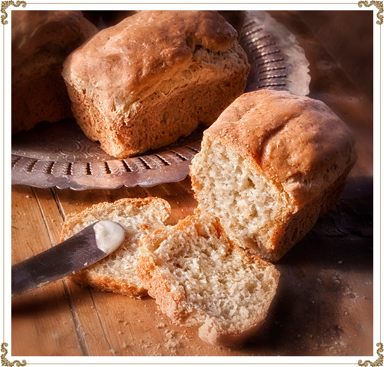 Recipe La Merveilleuse Buns
Gluten-free, dairy-free (casein-free) and hypotoxic 
By: Cuisine l'Angélique
