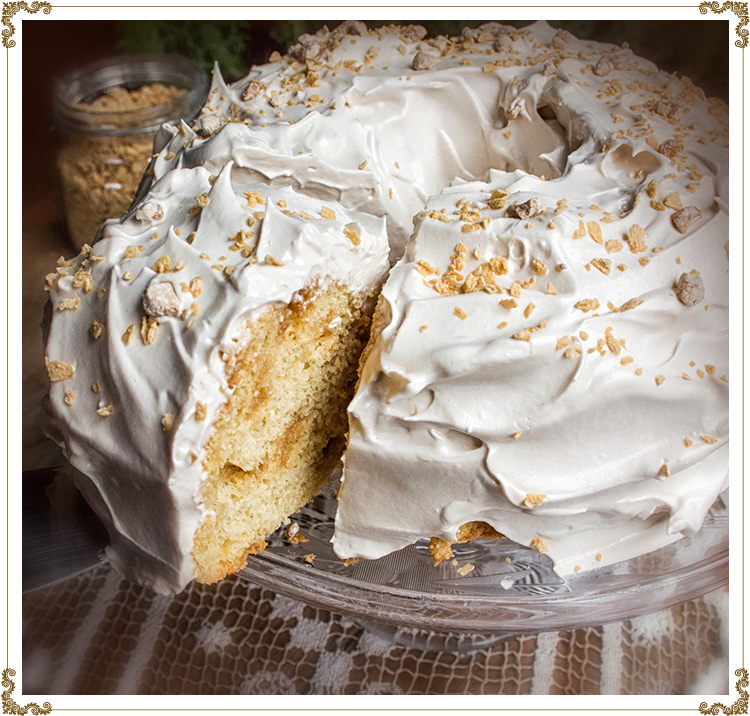 Recipe Maple Sugar Chiffon Cake
Gluten-free, dairy-free (casein-free) and hypotoxic 
By: Cuisine l'Angélique
