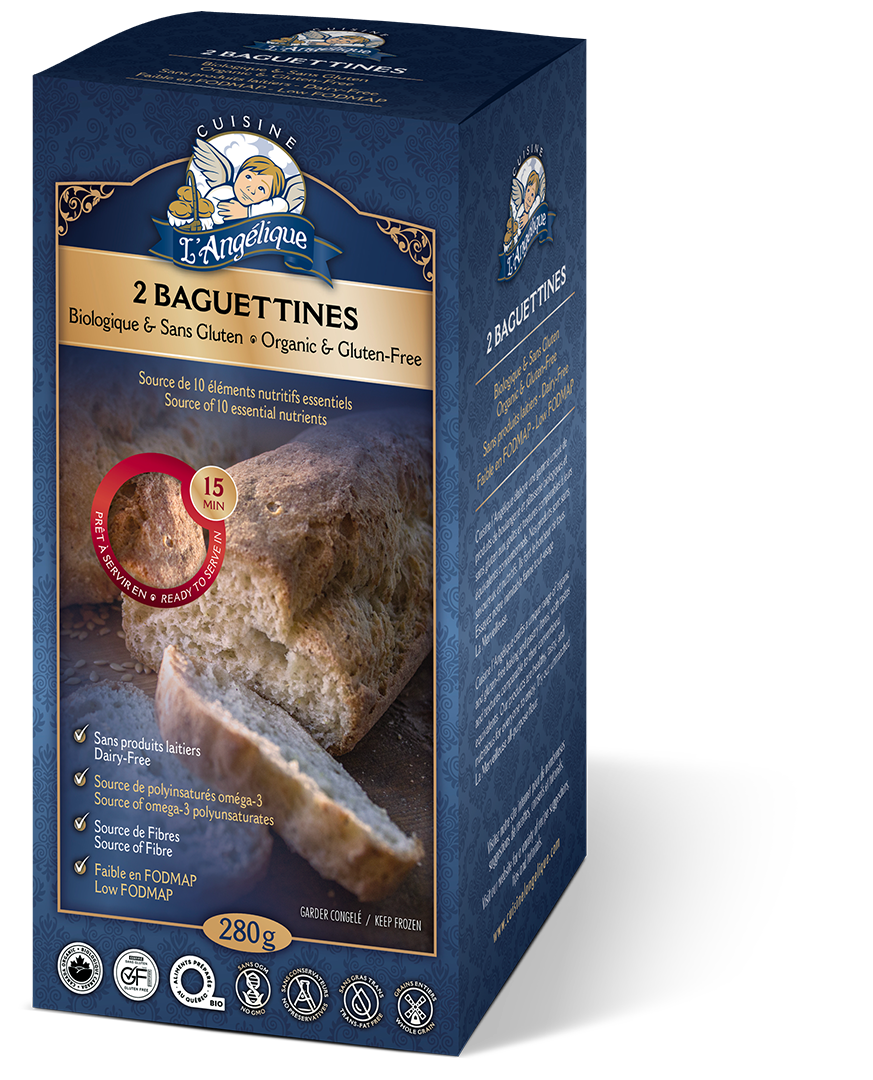 Baguettines, par-baked and gluten-free