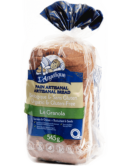 Gluten-free Le Granola multigrain sliced bread