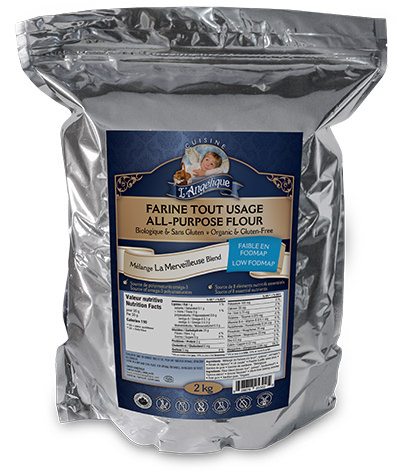 Gluten-free La Merveilleuse all-purpose flour Low FODMAP