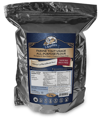 Gluten-free La Merveilleuse all-purpose flour Without Rice