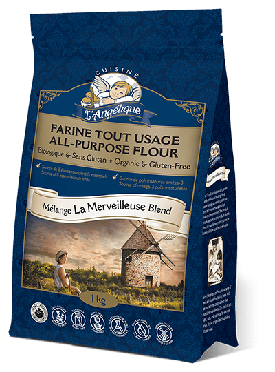 Farines tout usage sans gluten et ingrédients