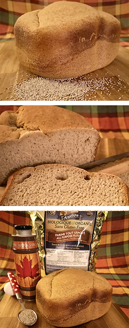 Pain blanc sans gluten